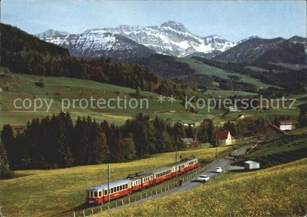 Eisenbahn Appenzellerbahn Säntis