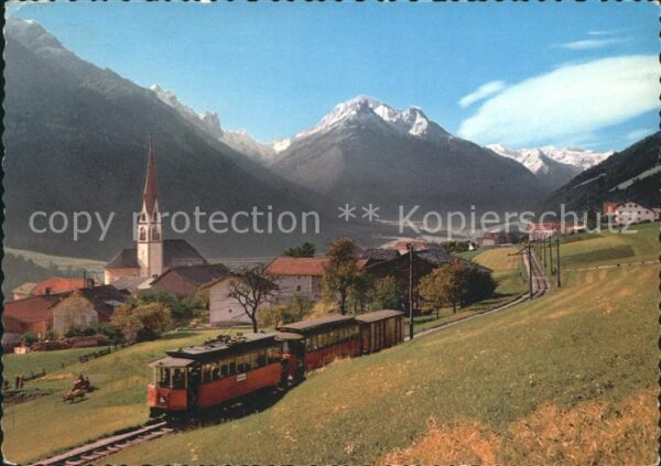 Eisenbahn Stubaitalbahn Pinnistal Habicht Telfes