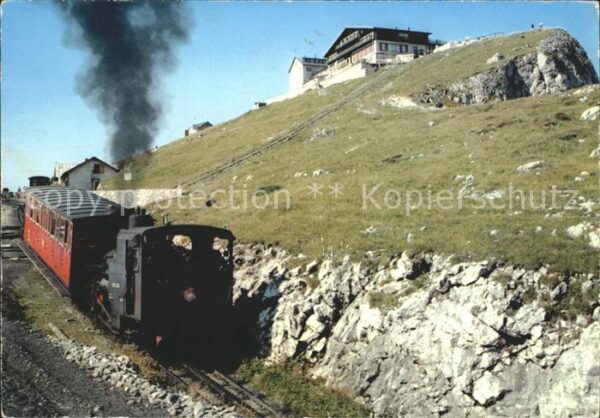 Zahnradbahn Schafberggipfel Berghotel Himmelpforthü
