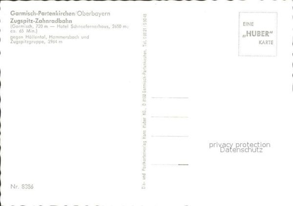 Zugspitzbahn Zahnradbahn Garmisch-Partenkirchen Höll – Bild 2
