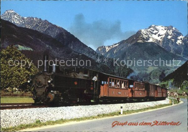Lokomotive Zillertalbahn Grünberg