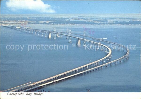 Bruecken Bauwerke Chesapeake Bay Bridge