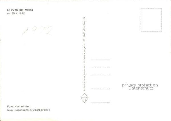 Eisenbahn ET 90 03 Willing – Bild 2