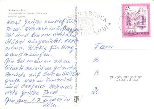 Eisenbahn Stubaitalbahn Serles Habicht Stubaital – Bild 2