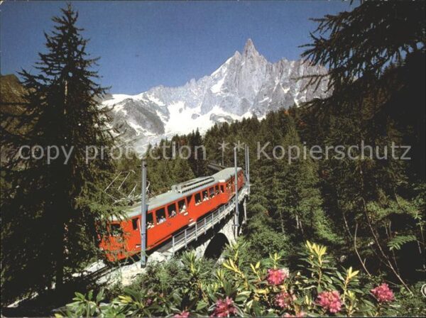 Eisenbahn Montenvers Drus