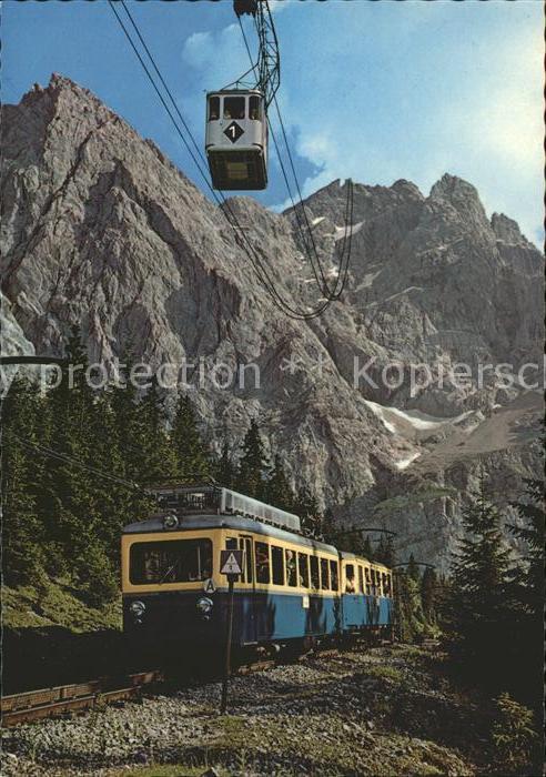 Zugspitzbahn Seilbahn Zahnradbahn Zugspitze