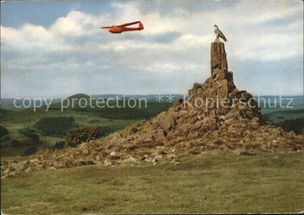 Segelflug Gliding Vol-Voile Vuolo-a-Vela Wasserkuppe Rhön Fliegerdenkmal
