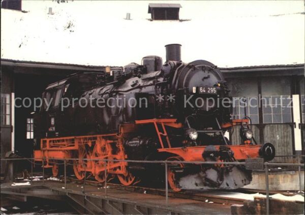 Lokomotive Tender 64 295 DDM-Drehscheibe