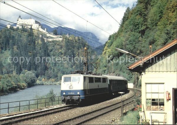 Eisenbahn 111 076-6 Burg Hohenwerfen