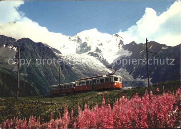Eisenbahn Mont-Blanc Col de Voza