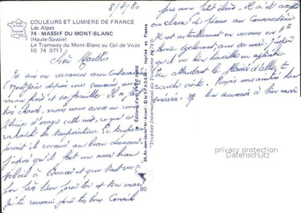 Eisenbahn Mont-Blanc Col de Voza – Bild 2