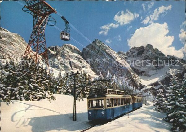 Zugspitzbahn Zahnradbahn Seilbahn Zugspitze