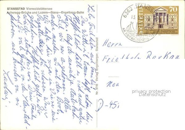 Eisenbahn Luzern-Stans-Engelberg Acheregg-Brücke – Bild 2
