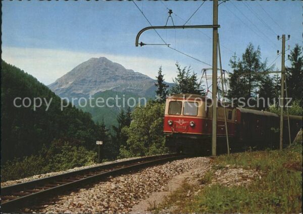 Eisenbahn Mariazellerbahn Gösing Annaberg Ötscher
