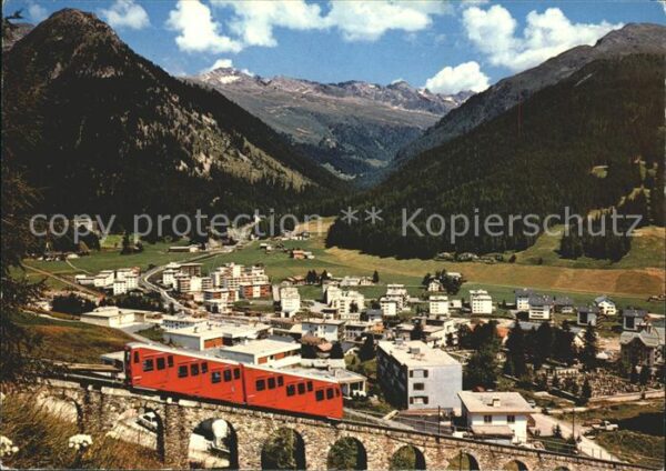 Zahnradbahn Parsenn-Bahn Davos-Dorf Seehorn Pischah