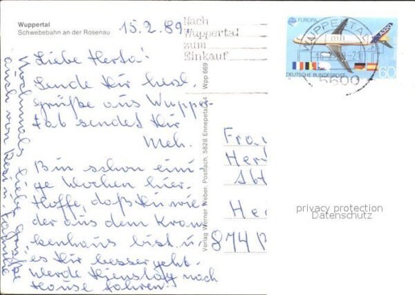 Schwebebahn Rosenau Wuppertal – Bild 2
