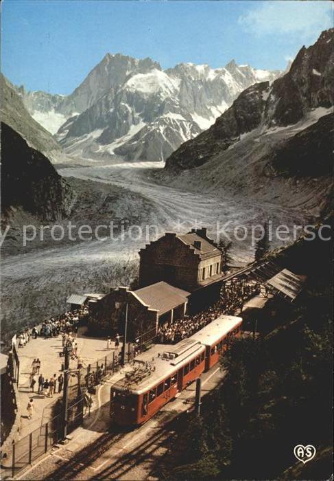 Zahnradbahn Gare Montenvers Mer de Glace Grandes Jo