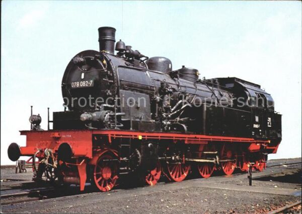 Lokomotive Tenderlok 078 062-7