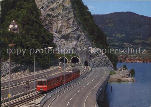 Eisenbahn Luzern-Stans-Engelberg Stansstad Achere