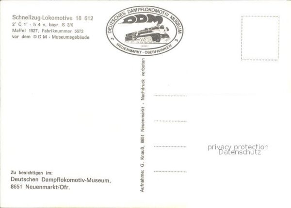 Lokomotive Schnellzug 18 612 – Bild 2