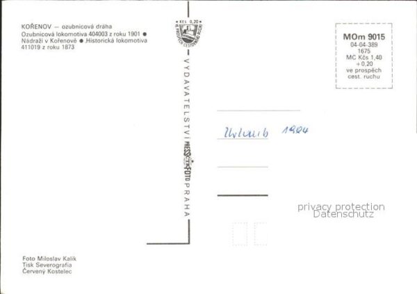 Lokomotive Korenov Ozubnicova Draha – Bild 2