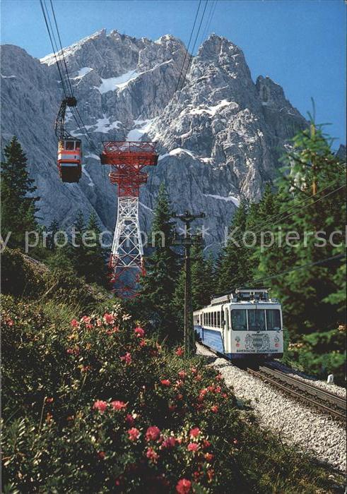 Zugspitzbahn Zahnradbahn Seilbahn Zugspitze