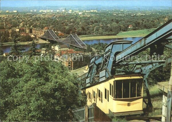 Zahnradbahn Loschwitzhöhe Blaues Wunder Dresden