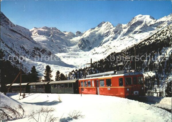 Eisenbahn Berninagruppe