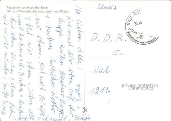 Zahnradbahn Rigibahnen Rigi-Kulm Vierwaldstättersee – Bild 2