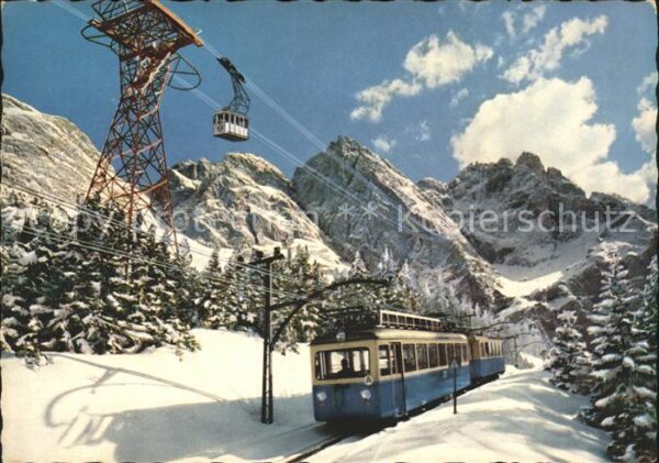 Zugspitzbahn Zahnradbahn Seilbahn Riffellriss Riffel