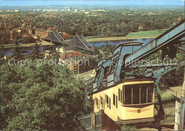 Zahnradbahn Loschwitzhöhe Blaues Wunder Dresden