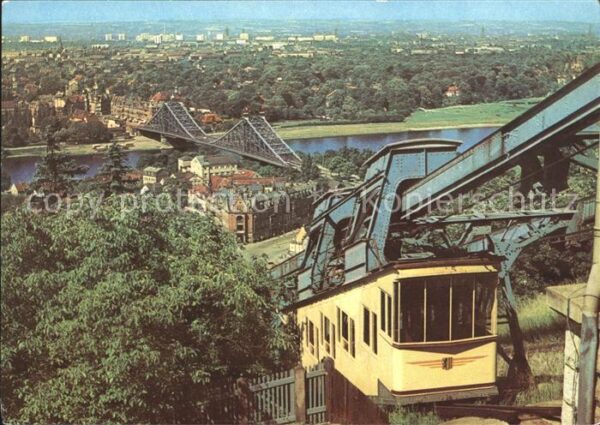 Zahnradbahn Loschwitzhöhe Blaues Wunder Dresden
