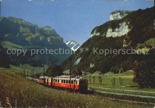 Eisenbahn Appenzellerbahn Marwies Gloggeren Altma