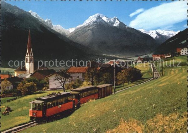 Eisenbahn Stubaitalbahn Telfes Pinnistal Habicht