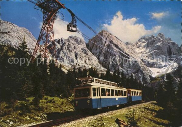 Zugspitzbahn Zahnradbahn Seilbahn Zugspitzgipfel