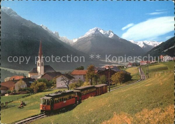 Eisenbahn Stubaitalbahn Pinnistal Habicht Stubaie
