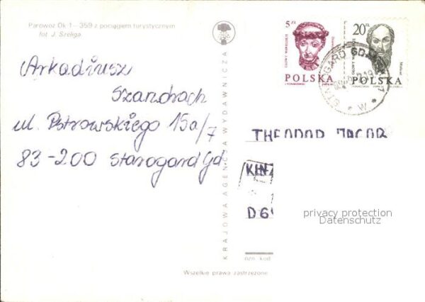 Eisenbahn Lokomotive Parowoz Polen – Bild 2