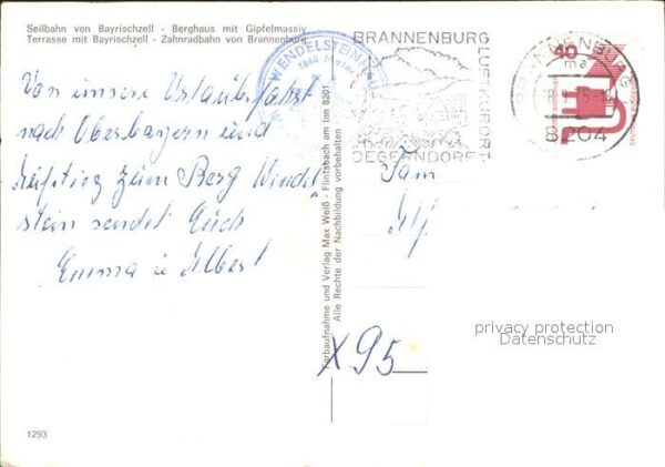 Zahnradbahn Brannenburg Seilbahn Bayrischzell Bergh – Bild 2