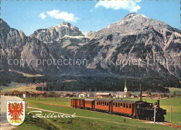 Eisenbahn Zillertalbahn Strass Rofangebirge