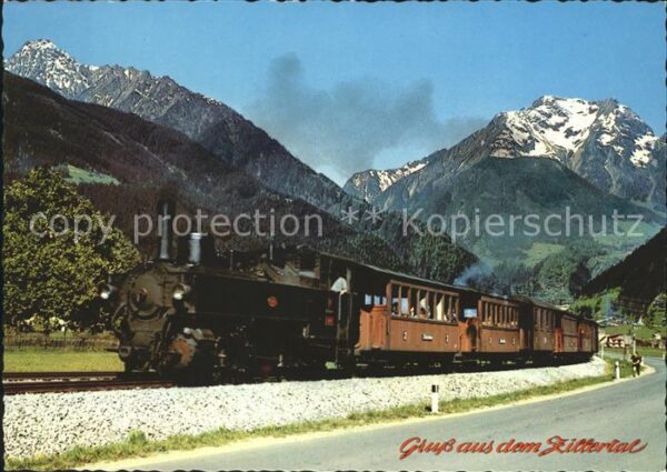 Lokomotive Zillertalbahn Grünberg