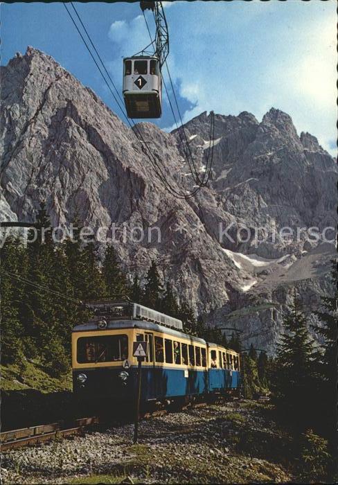 Zugspitzbahn Zahnradbahn Seilbahn Zugspitzgipfel