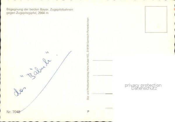 Zugspitzbahn Zahnradbahn Seilbahn Zugspitzgipfel – Bild 2