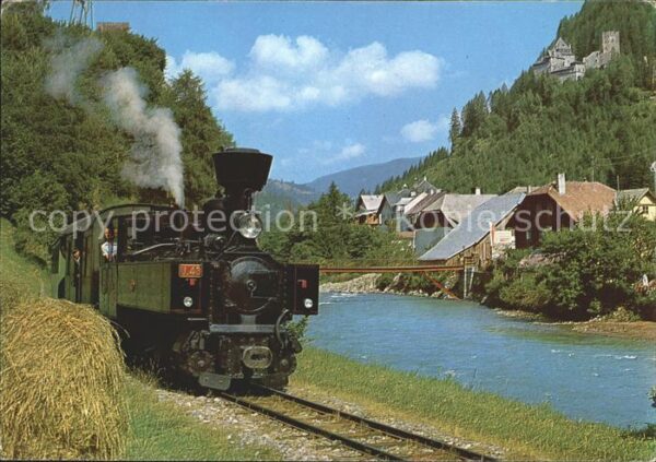 Lokomotive Murtalbahn Ramingstein Burg Finstergrün