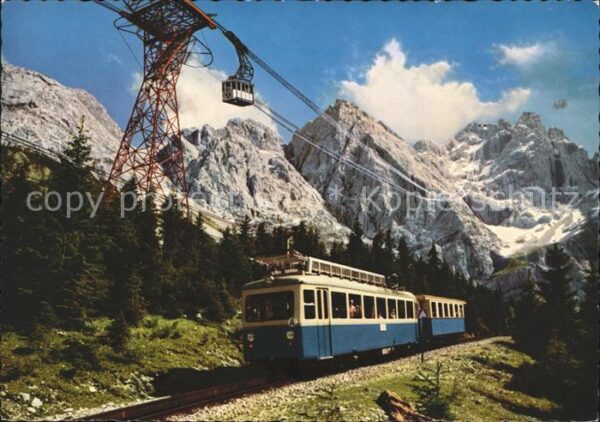 Zugspitzbahn Zahnradbahn Seilbahn Zugspitzgipfel