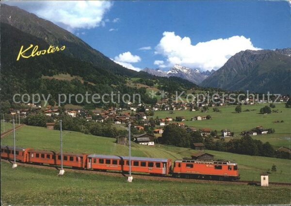 Eisenbahn Klosters Prättigau
