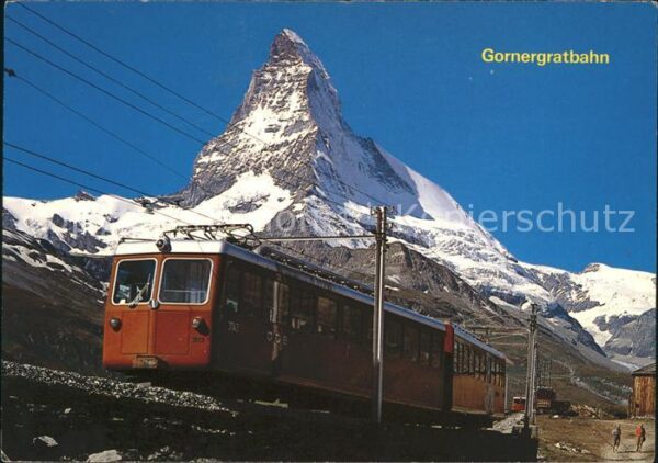 Zahnradbahn Gornergratbahn Zermatt Matterhorn Mt. C