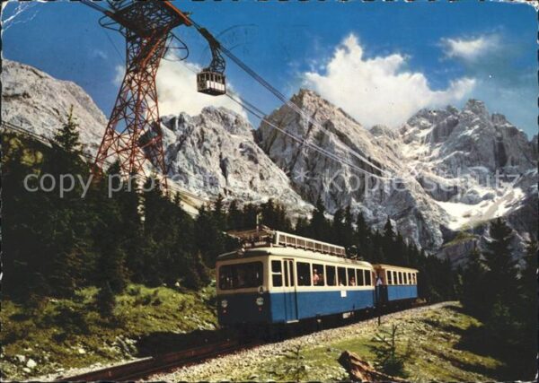Zugspitzbahn Zahnradbahn Seilbahn Zugspitzgipfel