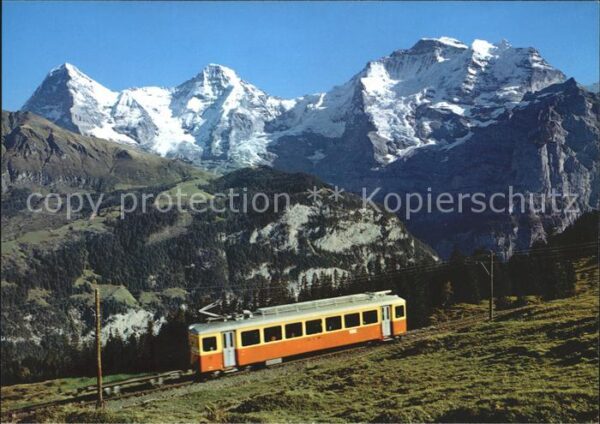 Bergbahn Lauterbrunnen-Mürren Eiger Mönch Jungfr