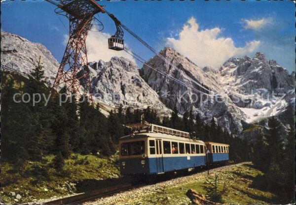Zugspitzbahn Zahnradbahn Seilbahn Zugspitzgipfel