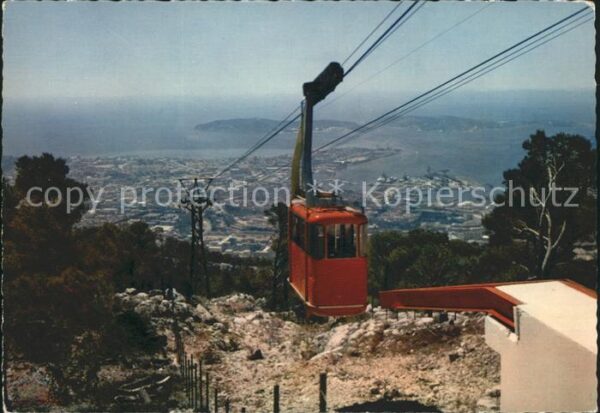 Seilbahn Tour Beaumont Toulon Rade